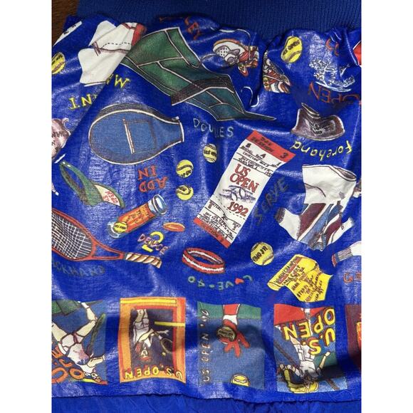 VTG 90s Official US Open Tennis Full Zip Windbreaker By Ferons Size XL RARE - Picture 10 of 14